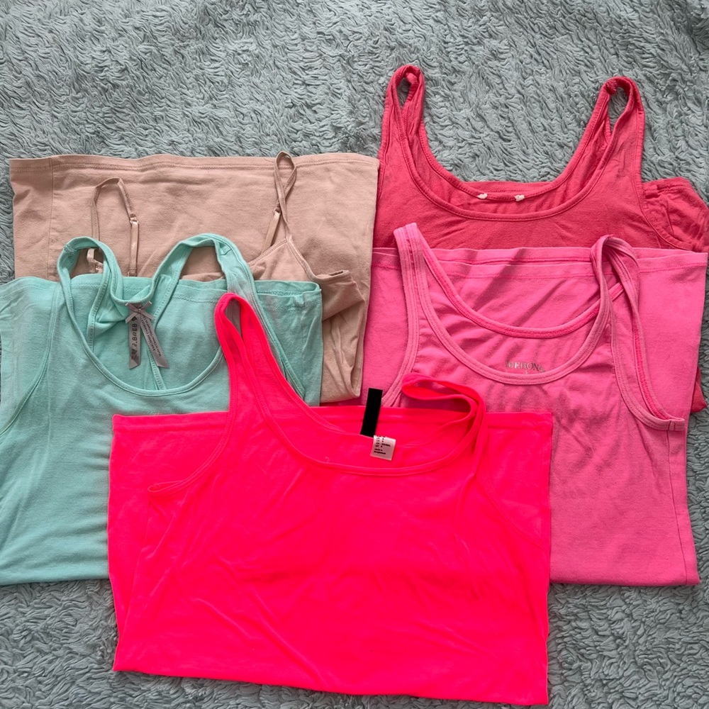 Bundle of 5 Tank Tops